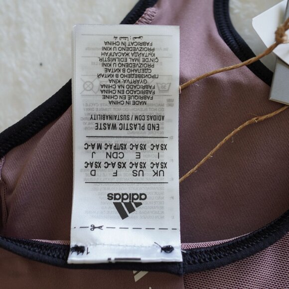 NWT Adidas Hyperglam Powerreact Medium Support Techfit Sports Bra XSAC 32AC - Picture 4 of 8